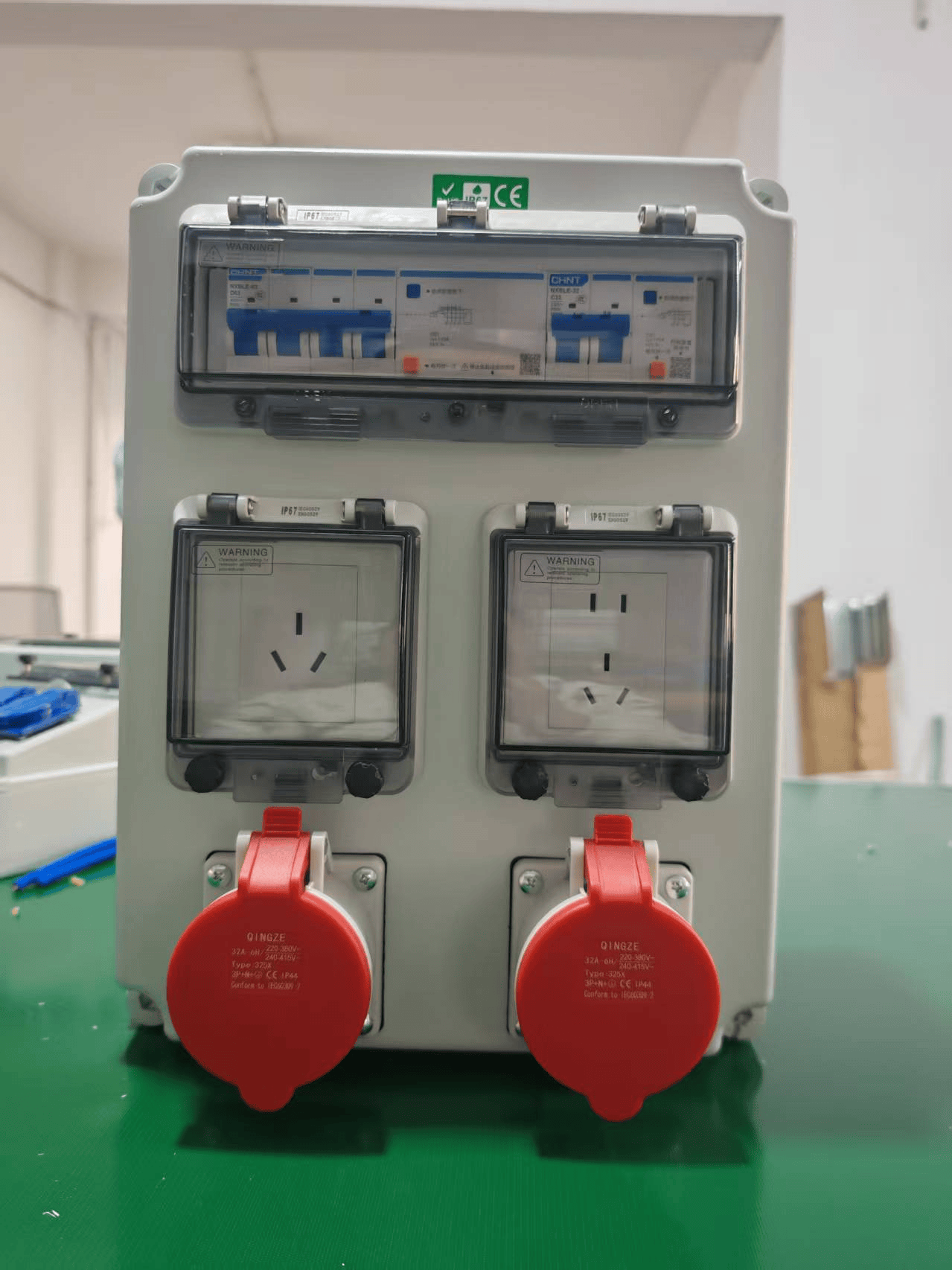 TSABS-01 Wall-Mounted Industrial Socket Box - 图片 9