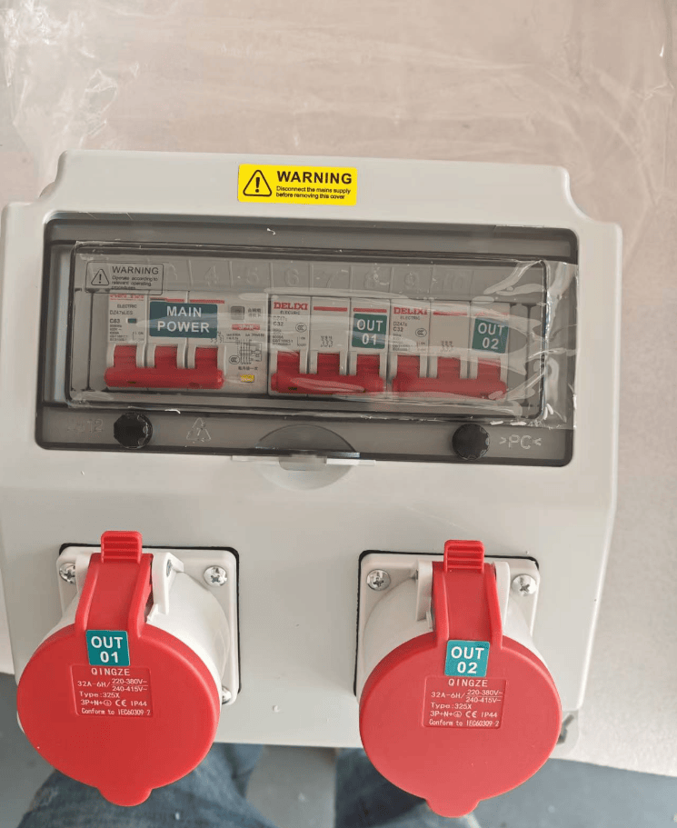 TSABS-01 Wall-Mounted Industrial Socket Box - 图片 5