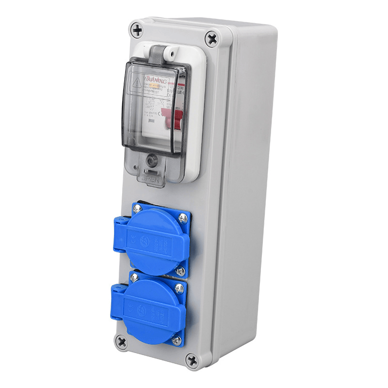 TSABS-01 Wall-Mounted Industrial Socket Box - 图片 3